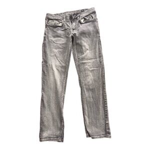 Buffalo David Bitton Light Gray Denim Pants